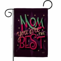 Angeleno Heritage G135182-BO Mom Are Best Family Mother Day 13 x 18.5 in. Double-Sided Decora