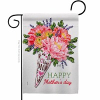 Angeleno Heritage G135475-BO Mother Day Bouquet Family 13 x 18.5 in. Double-Sided Decorative