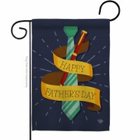 Ornament Collection G192064-BO Happy Smartest Dad Family Father Day 13 x 18.5 in. Double-Side