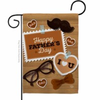 Ornament Collection G192188-BO Love You Father Family Day 13 x 18.5 in. Double-Sided Decorati