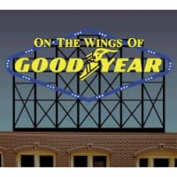Miller Engineering MIE884051 HO Scale On The Wings of Goodyear Billboard