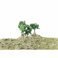 Rock Island Hobby RIH024101 3.75 in. Deciduous Trees with Bendable Branches