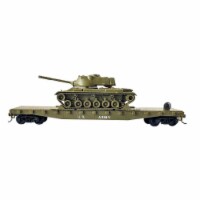 Rock Island Hobby RIH032160 HO Scale US Army Flat Cat with Tank