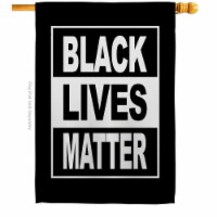 USA Decoration H170052-BO 28 x 40 in. Cant Breathe BLM Black History Lives Matter Double-Side