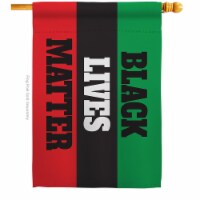 USA Decoration H170063-BO 28 x 40 in. Cant Breathe BLM Black History Lives Matter Double-Side
