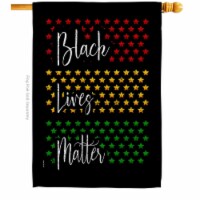 USA Decoration H170069-BO 28 x 40 in. I Cant Breathe Black History Lives Matter Double-Sided