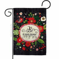 Angeleno Heritage G130335-BO 13 x 18.5 in. Be Awesome Sweet Life Expression Double-Sided Deco