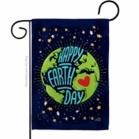 Angeleno Heritage G135176-BO 13 x 18.5 in. Happy Earth Day Sweet Life Double-Sided Decorative