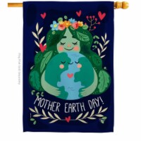 Ornament Collection H192182-BO 28 x 40 in. Our Mother Earth Sweet Life Double-Sided Decorativ