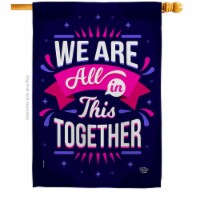 Ornament Collection H192248-BO 28 x 40 in. All In This Sweet Life Inspirational Double-Sided