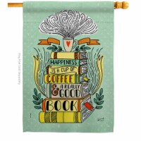Angeleno Heritage H137639-BO 28 x 40 in. Good Book Sweet Life Expression Double-Sided Decorat