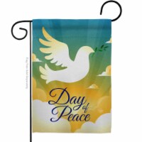 Ornament Collection G190074-BO 13 x 18.5 in. Day of Peace Sweet Life Earth Double-Sided Decor