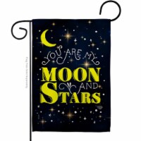 Ornament Collection G192129-BO 13 x 18.5 in. You Are My Moon & Star Sweet Life Expression Dou