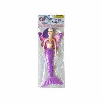 Kole Imports GE541-24 Battery Operated Butterfly Mermaid Doll, Assorted Color - Pack of 24