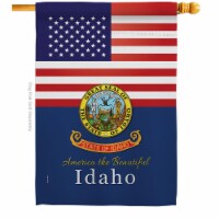 Americana Home & Garden H140564-BO 28 x 40 in. USA Idaho American State Vertical House Flag w