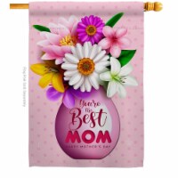 Ornament Collection H190099-BO 28 x 40 in. You-re The Best Family mother day Vertical House F
