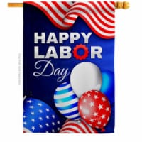 Angeleno Heritage H137567-BO 28 x 40 in. Labor Day Balloon American Star & Stripes Vertical H