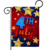 Ornament Collection G192164-BO 13 x 18.5 in. 4th of July Stars American Fourth Vertical Garde