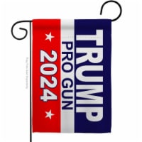 USA Decoration G170206-BO 13 x 18.5 in. Trump Pro Gun American Political Vertical Garden Flag