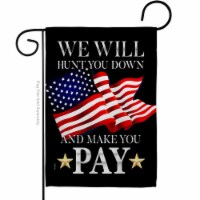 USA Decoration G170232-BO 13 x 18.5 in. Make You Pay American Political Vertical Garden Flag