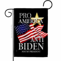 USA Decoration G170253-BO 13 x 18.5 in. Pro America Anti Biden American Political Vertical Ga