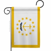 Americana Home & Garden G142540-BO 13 x 18.5 in. Rhode Island American State Garden Flag with