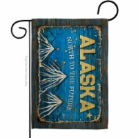 Americana Home & Garden G142946-BO 13 x 18.5 in. Alaska Vintage American State Garden Flag wi