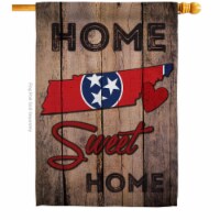 Ornament Collection H191143-BO 28 x 40 in. State Tennessee Home Sweet American State Vertical
