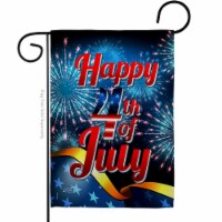 Angeleno Heritage G135022-BO 13 x 18.5 in. Happy 4th of July American Fourth Vertical Garden
