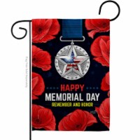 Angeleno Heritage G135497-BO 13 x 18.5 in. Honor Our Hero American Memorial Day Vertical Gard