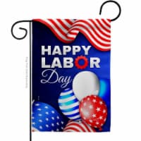 Angeleno Heritage G135567-BO 13 x 18.5 in. Labor Day Balloon American Star & Stripes Vertical