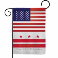 Americana Home & Garden G142560-BO 13 x 18.5 in. USA District of Columbia American State Vert