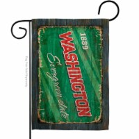 Americana Home & Garden G142992-BO 13 x 18.5 in. Washington Vintage American State Garden Fla