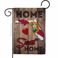 Ornament Collection G191151-BO 13 x 18.5 in. State Florida Home Sweet American State Vertical