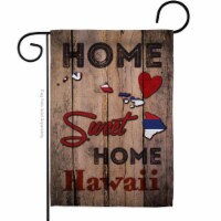 Ornament Collection G191160-BO 13 x 18.5 in. State Hawaii Home Sweet American State Vertical