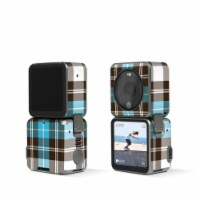 DecalGirl DJIA2-PLAID-TUR DJI Action 2 Skin - Turquoise Plaid