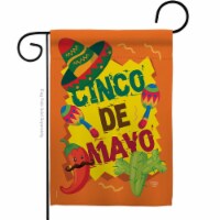 Ornament Collection G192025-BO Cinco de Mayo Summertime 13 x 18.5 in. Double-Sided Decorative
