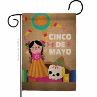 Ornament Collection G192059-BO Cinco de Mayo Day Summertime 13 x 18.5 in. Double-Sided Decora