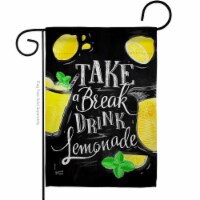 Angeleno Heritage G135277-BO Take Break Lemonade Food Fruit 13 x 18.5 in. Double-Sided Decora