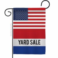 Americana Home & Garden G142853-BO US Yard Sale Novelty Merchant 13 x 18.5 in. Double-Sided D