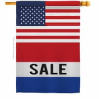 Americana Home & Garden H140852-BO US Sale Novelty Merchant 28 x 40 in. Double-Sided Decorati