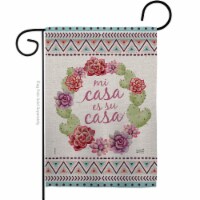 Angeleno Heritage G135079-BO Mi Casa es su Country Living Southwest 13 x 18.5 in. Double-Side