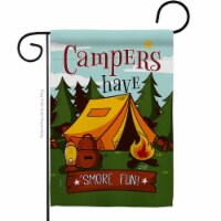 Angeleno Heritage G135128-BO Smore Fun Outdoor Camping 13 x 18.5 in. Double-Sided Decorative