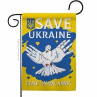 USA Decoration G170269-BO Save Ukraine Support Cause 13 x 18.5 in. Double-Sided Decorative Ve