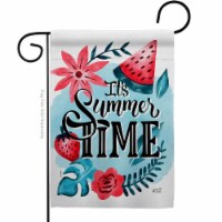Angeleno Heritage G135528-BO Its Summer Summertime Fun & Sun 13 x 18.5 in. Double-Sided Decor