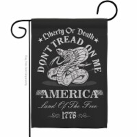 Americana Home & Garden G141206-BO Liberty or Death Dont Tread on Me Americana US Historic 13