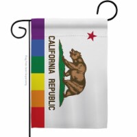 Americana Home & Garden G149680-BO California Republic Pride Support 13 x 18.5 in. Double-Sid