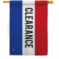Americana Home & Garden H140779-BO Clearance Novelty Merchant 28 x 40 in. Double-Sided Decora