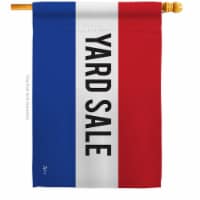 Americana Home & Garden H140801-BO Yard Sale Novelty Merchant 28 x 40 in. Double-Sided Decora