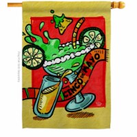 Ornament Collection H192510-BO Margarita of Mayo Summertime Cinco de 28 x 40 in. Double-Sided